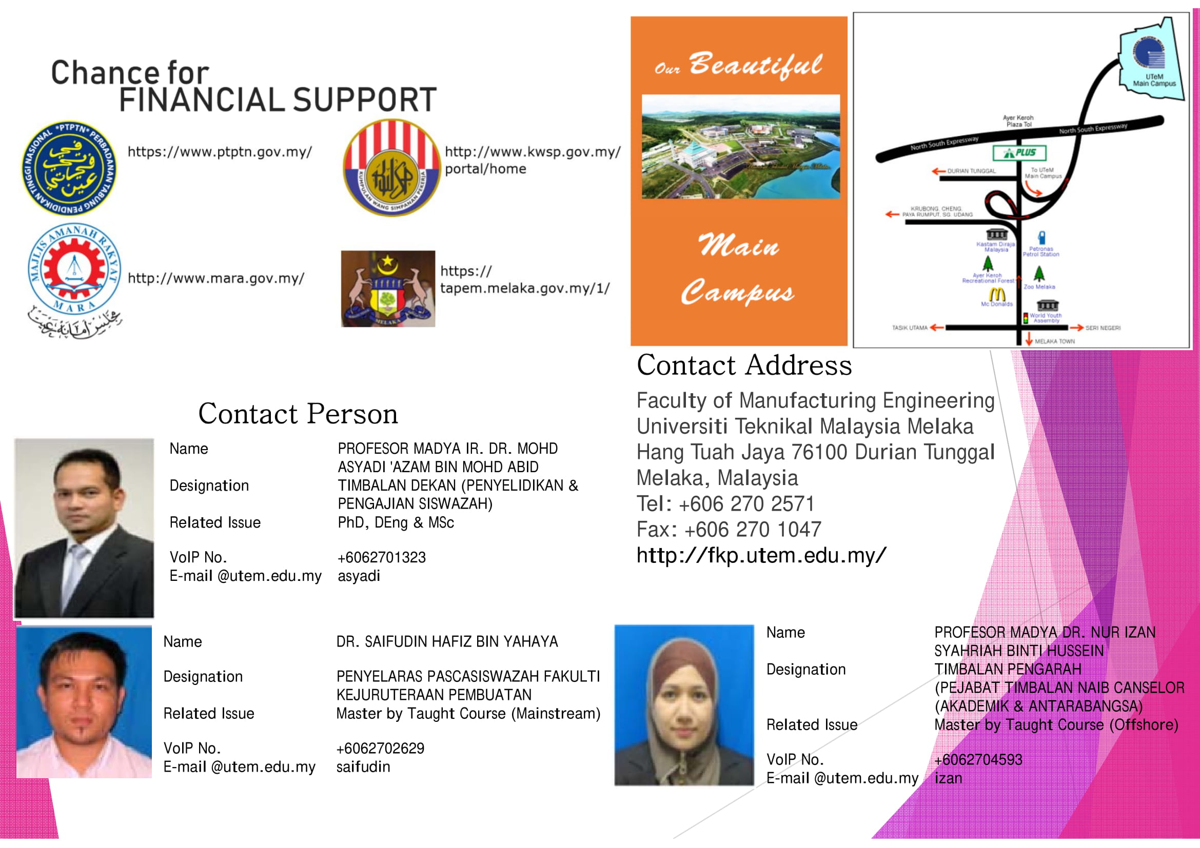 Brochure Postgraduate Study FKP 8